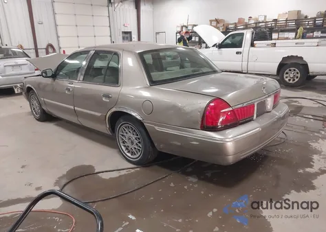 2002 Mercury Grand Marquis Gs from USA, damaged, VIN 2MEFM74W22X659349